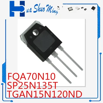 10vnt/Daug TGAN15N120ND 15N120 SP25N135T 25N135T FQA70N10 SSH70N10A 70N10 TO-3P