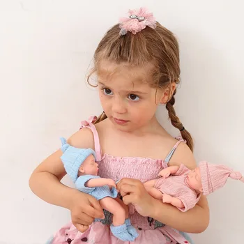 Naujas Modeliavimo Lėlės 20cm Žaislai Vandeniui Vinilo Baby Doll Mielas Mini Tikroviška Kūdikių Lėlės Mergaitėms Gimtadienio Dovana