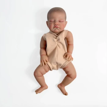 NPK 20inch Miega Kūdikis Jau Dažytos Lėlės Reborn Dalys, rugpjūčio 3D Tapyba su Matomas Venų Medžiaga Įstaigos Įtraukti