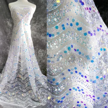 Prancūzijos haute couture siuvinėjimo fishbone gėlių apynasrio suknelė Nėrinių ilga suknelė siuvinėta akies audinys